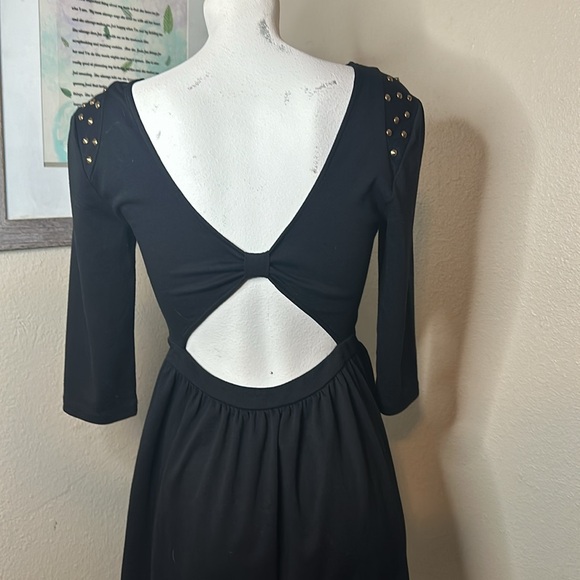 Black Ballerina Dress by Foreign Exchange Size Small - Picture 4 of 5